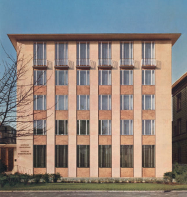 Gebude der DGZ in Frankfurt am Main um 1965